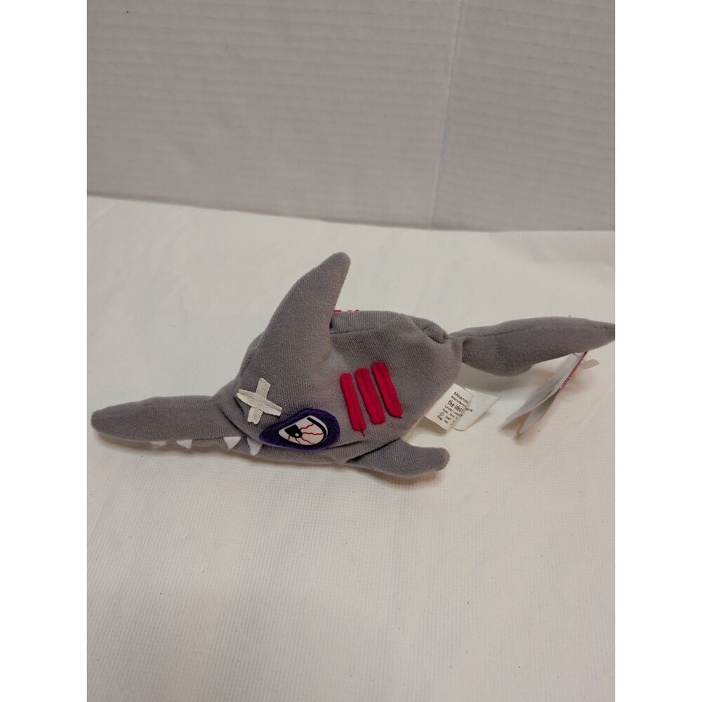 Meanie Beanies Series 1 Sledge The Hammerhead Shark Vintage 1997 Beanbag Plush